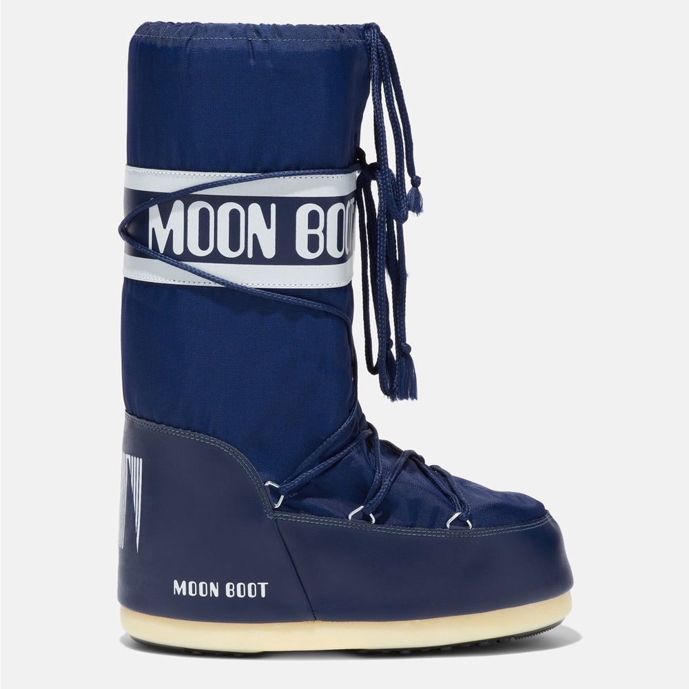 Moon Boot Blue Snow Boots